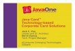 Java Card Technology-based Corporate Card Solutions · 17 TS-1585, Java Card™ Technology-based Corporate Card Solutions Sun Corporate Badge Chip Card Applications •ID: Store user