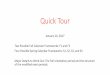 Quick Tour€¦ · Quick Tour January 16, 2017 Two Possible Fall Calendar Frameworks: F1 and F2 Four Possible Spring Calendar Frameworks: S1, S2, S3, and S4 Major Details to Work