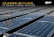 SOLAR PANEL INSTALLATION - Calendar · 2018. 5. 9. · Solar installations on non -complying buildings or non-conforming uses: • Solar installations on buildings with . non-conforming