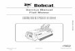 Bobcat 40FM Flail Mower Service Repair Manual SN B1YT00101 And Above