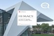 HI-MACS® façades. Because Quality Wins. · and exceptional quality of this solid surface material: the optimum dimensional tolerance of HI-MACS® was extremely important for achieving