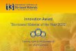 Innovation Award - 13th International Conference on Bio ...bio-based-conference.com/.../2020/01/BMC-2019-award... · Winners of the Innovation Award “Bio-Based Material of the Year
