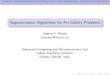 Approximation Algorithms for Art Gallery Problemsssen/geomschool/nandy/Art-gallery-approxim… · Title: Approximation Algorithms for Art Gallery Problems Author: Subhas C. Nandy