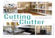 Cutting Clutter - functioningspaces.comfunctioningspaces.com/Media/Cutting the Clutter.pdf · the clutter grows as kids’ backpacks, homework and sports gear once again enter the