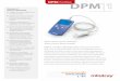DPM Summary of Features and Benefits DPMmeddevicedepot.com/PDFs/DPM1.pdfDPM1 is a miniature, lightweight device designed exclusively for spot-check monitoring of SpO 2 and pulse rate