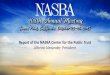 Report of the NASBA Center for the Public Trust...Report of the NASBA Center for the Public Trust. Alfonzo Alexander, President. NASBA 108. th. ... 2015 Primary Focus Areas. Student