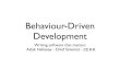 Behaviour-Driven Developmentjaoo.dk/dl/jaoo-ruby-oslo-2008/slides/RSpec_Aslak.pdf · Test Driven Planning. 4 Software development is all about delivering business value. What’s