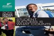 STUDENT SUCCESS IS WHAT COUNTS - Achieving the Dream · 2017. 11. 15. · In 2016, we continued our commitment to innovation and bolstering student success by introducing three new