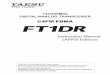 C4FM FDMA · 2020. 4. 17. · 144/430MHz DIGITAL/ANALOG TRANSCEIVER C4FM FDMA Instruction Manual (APRS Edition) Thank you for purchasing this Yaeau product. This instruction manual