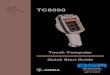 TC8000 Quick Reference Guide [English] (P/N ...The TC8000 starts to charge automatically. T he TC8000 charges in approximately four hours. Scanning To scan bar codes: 1. Open an application