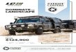 THE LANDSCAPE - Patriot Campers · Built on the mighty 200 Series Toyota LandCruiser the Patriot Campers™ LC200 Supertourer™ transforms a brand new 4.5 litre V8 Twin Turbo-Diesel