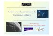 Gaia: les observations du Système Solaire · V. Lainey Paris (IMMCE) J.-E. Arlot J. Berthier F. Colas D. Hestroffer S. Mouret Æpost-doc Obs. de Helsinki (K. Muinonen) W. Thuillot