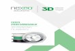 3D PRINTING FILAMENTS - cdn.webshopapp.com · 3D printed objects. Industries Nexeo Solutions 3D is a specialized group within Nexeo Solutions that focuses primarily on premium 3D