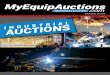MyEquipAuctions...TUESDAY, DECEMBER 18TH • 2:00 P.M. EST Inspection: Monday, December 17th • 9:00 AM – 4:00 PM For complete listings check our website PRECISION SHEETMETAL SHOP
