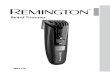 Beard Trimmer - Remington UK · • Ensure the trimmer is switched off. • To attach the comb place the comb on the beard trimmer so that the teeth of the comb sit on top of the