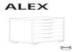 ALEX - ikea.com€¦ · 12 © Inter IKEA Systems B.V. 2005 2020-03-02 AA-210166-8. Title: document5925557013086278029.indd Created Date: 3/2/2020 12:56:54 PM