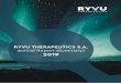 RYVU THERAPEUTICS S.A. · Ryvu Therapeutics S.A. Annual Report (Summary) 2019 4 Ryvu spin out company, NodThera Ltd. Business name of the Company NodThera Ltd. Registered office Aberdeen,
