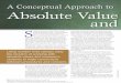 A Conceptual Approach to Absolute Value Equations and ... Absolute Value Equations and Inequalities