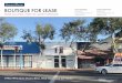 BOUTIQUE FOR LEASE · 7990 SANTA MONICA BOULEVARD, WEST HOLLYWOOD, CA 90046 Kennedy Wilson 151 S. El Camino Drive, Beverly Hills, CA 90212 310-887-6400 Kennedy Wilson Properties,