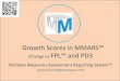 Growth Scores in MMARS™ (Change in) FPL™ and PD3 · Year Change in PD3 3 (PD3) (APD3) Pupil Distance From Level 3TM This parallels the method CDE is using for the CA Academic