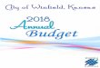 Annual 2018 Budget - Winfield Budget Booka.pdf · 2017. 7. 18. · Operating transfers are transfers from one fund to another for things like debt service, or transfers to capital