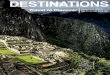 DESTINATIONS...Machu Picchu tickets are NOT sold at the entrance gate and are limited to 2500 per day. By Bus from aGuas Calientes If arriving by train into Aguas Calientes, walk out