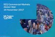 SEQ Commercial Markets Alistair Weir 16 November 2017 · Source: Herron Todd White Research Rents (Net $/m2) Brisbane Gold Coast Sunshine Coast Prime $105 - $140 $130 - $160 $100