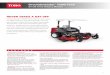 Groundsmaster 7200/7210 - Toro€¦ · ordinary 10-gauge steel. The decks also employ heavy-duty spindle assemblies with a 9” (23 cm) diameter base to absorb impacts that would