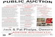 Anstine Auction LLC€¦ · Lunch Served—Porta Toilet—Statements made Sale Day take precedence over printed material. For Info, Call: Rick 816-258-3421—Jared 816-878-5229—Jeremy