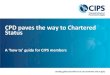 CPD and Chartered Status - The Chartered Institute of ... ... MCIPS or FCIPS membership is current have