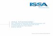 ISSA STANDARD...to HVAC equipment, etc.) such services should be included as part of the master schedule for the facility. ISSA Clean Standard: Measuring the Effectiveness of Cleaning