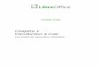 Chapitre 1 – Introduction à Calc - The Document Foundation · 2020. 7. 15. · Chapitre 1 Introduction à Calc Les feuilles de calcul dans LibreOffice. Droits d’auteur ... Voir