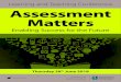 Learning and Teaching Conference Assessment Matters _2018_Programme… · Thursday 28th June 2018 #UCLTC2018 Conference Programme. Our keynote speaker, ... Inclusive Assessment of