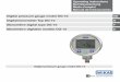Digital pressure gauge model DG-10 Digitalmanometer Typ DG ... · For hazardous media such as oxygen, acetylene, flammable or toxic gases or liquids, and refrigeration plants, compressors,