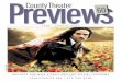 Previews 0 - County TheaterRomain Duris in MOLIERE J U N E - A U G U S T 2 0 0 7 Previews County Theater 0. Welcome to the nonprofit County Theater The County Theater is a nonprofit,