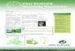 PRO EUROPE Quarterly Newsletter PRO EUROPE Quarterly ... · Highlights in this issue: October 2012 Published by Weber Shandwick PRO EUROPE ... trends, eco-design, waste prevention