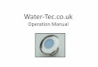 Water-tec Operation Manual 2019 - paramountpools.co.uk€¦ · control LED lighting products through WiFi, which makes LED control more intelligent and humanization. One WIFI-V01