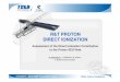 Proton direct ionization - TRAD07/03/2017 – ESA/CNES Presentation Days 11 TRAD, Tests & Radiations Documentary research for available proton test data [RD1] Low Energy Proton Single-Event-Upset