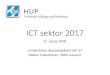 ICT sektor 2017 - HUP · 2018. 11. 23. · Wholesale of electronic and telecommunications equipment and parts 1.182.359.665 kn HUAWEI TECHNOLOGIES, INGRAM MICRO, MOBIS-ELECTRONIC,