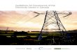 Guidelines for Governance of the Electricity Sector in Canada€¦ · electricity sector reform thus requires an integrated assessment of regulatory policies and governance regimes
