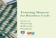 Training Manual for Bamboo Craft - CEMCA particleboard, bamboo mat boards, and bamboo mat corrugated