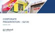 September, 202020 Corporate Presentation_InRetail.pdf · Market capitalization of 2 public subsidiaries of ~ USD 6.1 billion as of September, 2020 More than 78,000 employees 1/ On