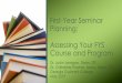 First-Year Seminar Planning: Assessing Your FYS Course and ......GGC 1000 –First-Year Seminar (1 credit) A course designed to promote first-year students' success by providing the
