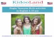 Stages Vacances Multi-activitأ©s In English 4-16 Stages Vacances Multi-activitأ©s KIDOOLAND VALLAURIS