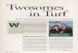 Twosomes in Turf - MSU Librariesarchive.lib.msu.edu/tic/golfd/article/2003oct86.pdf · in Turf Married couples make careers out of golf course maintenance WBY PETER BLAIS hen the
