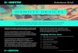 Identity Devices Brochure | Identivfiles.identiv.com/solutions/identiv_identity-devices-solutions-brief.pdf · Microsoft Surface Pro and Microsoft Surface Go The Kensington BlackBelt