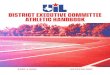 The purpose of this handbook is to improve your ... · We appreciate your time and work in serving the student athletes within your UIL competitive district. ... (Girls & Boys) 0