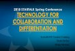 2018 STARTALK Spring Conference TECHNOLOGY FOR ... · • WIKISPACES: Free and easy to use / Access after program ends / Dificult to collaborate and turn in work • GOOGLE CLASSROOM: