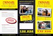 SERVICING AUSTRALIA SINCE 1974 - Yellowpages.com€¦ · REPLACEMENT WARRANTY • NOVUS warranties water leaks resulting from faulty workmanship • The warranty does not cover body