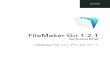 FileMaker Go 1.2fmdl.filemaker.com/kk/product_documentation/filemaker-go/... · 2015. 1. 26. · FileMaker Go 1.2.1 Technical Brief 4 バージョン・アップデート バージョン